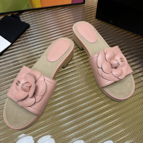 Replica Chanel Slippers For Women #1225475 $112.00 USD for Wholesale