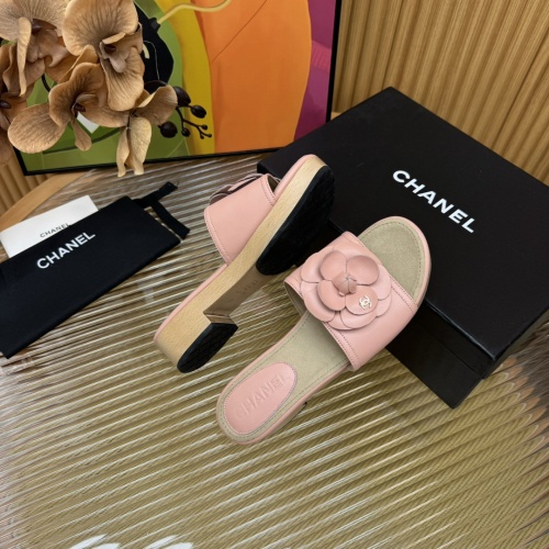 Replica Chanel Slippers For Women #1225475 $112.00 USD for Wholesale