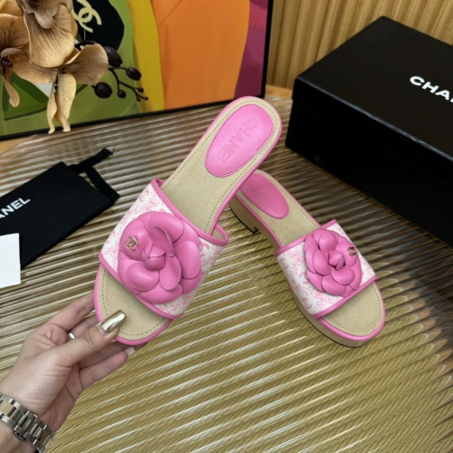 Replica Chanel Slippers For Women #1225477 $112.00 USD for Wholesale