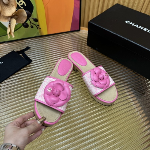 Replica Chanel Slippers For Women #1225477 $112.00 USD for Wholesale