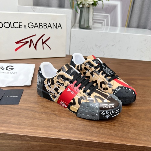 Dolce &amp; Gabbana D&amp;G Casual Shoes For Women #1225481 $118.00 USD, Wholesale Replica Dolce &amp; Gabbana D&amp;G Casual Shoes