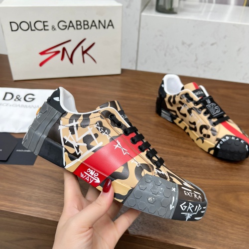 Replica Dolce & Gabbana D&G Casual Shoes For Women #1225481 $118.00 USD for Wholesale