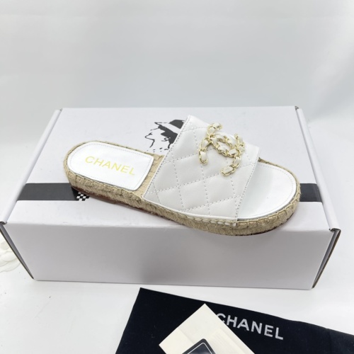 Replica Chanel Slippers For Women #1225483 $85.00 USD for Wholesale