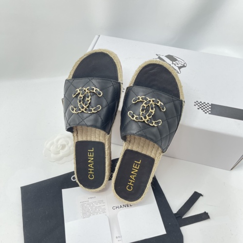 Chanel Slippers For Women #1225485 $85.00 USD, Wholesale Replica Chanel Slippers