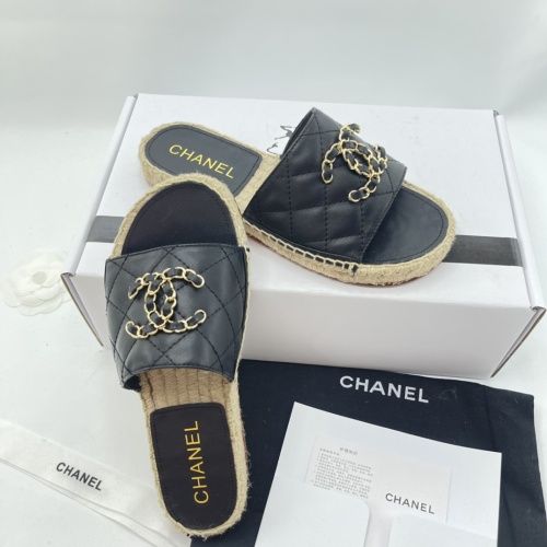 Replica Chanel Slippers For Women #1225485 $85.00 USD for Wholesale