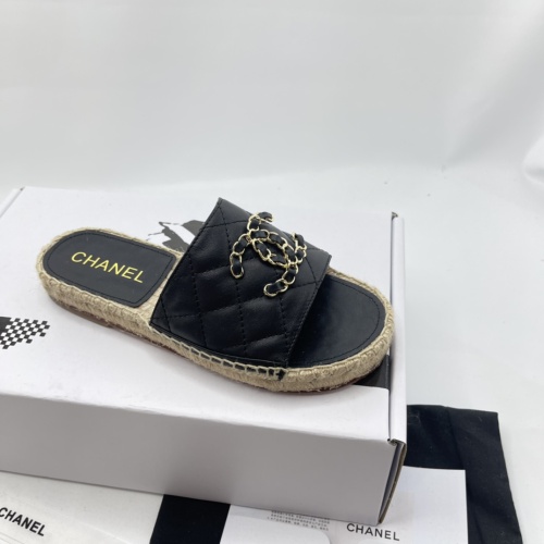 Replica Chanel Slippers For Women #1225485 $85.00 USD for Wholesale