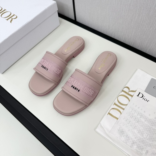 Christian Dior Slippers For Women #1225487 $98.00 USD, Wholesale Replica Christian Dior Slippers