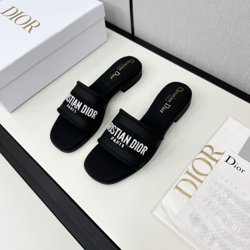 Christian Dior Slippers For Women #1225488 $98.00 USD, Wholesale Replica Christian Dior Slippers