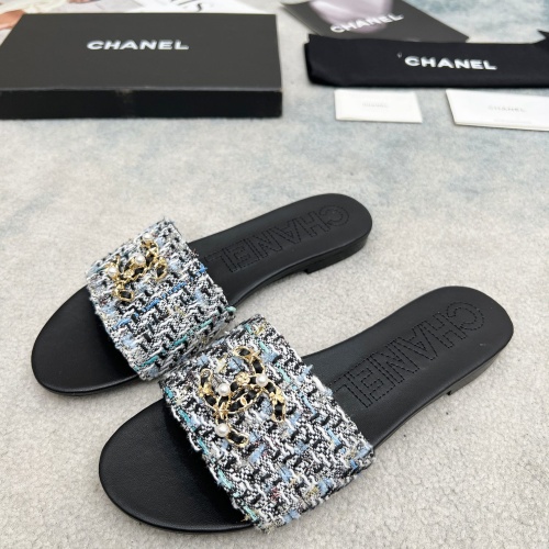 Chanel Slippers For Women #1225493 $82.00 USD, Wholesale Replica Chanel Slippers