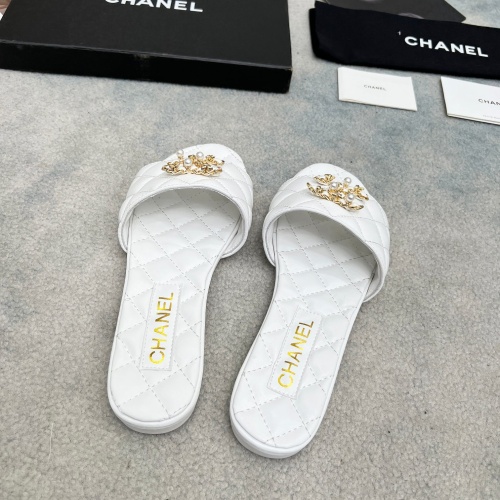 Replica Chanel Slippers For Women #1225494 $82.00 USD for Wholesale