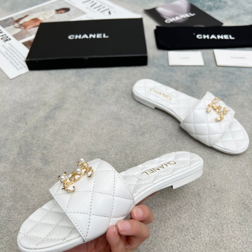 Replica Chanel Slippers For Women #1225494 $82.00 USD for Wholesale