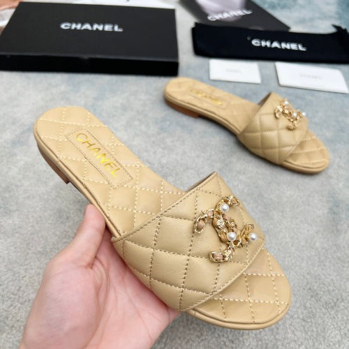 Replica Chanel Slippers For Women #1225495 $82.00 USD for Wholesale