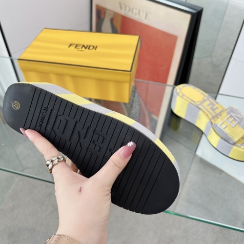 Replica Fendi Slippers For Women #1225497 $85.00 USD for Wholesale