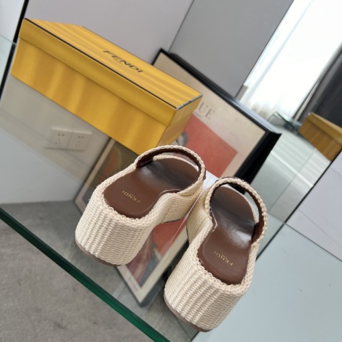 Replica Fendi Slippers For Women #1225502 $88.00 USD for Wholesale