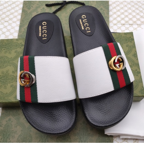 Gucci Slippers For Women #1225504 $52.00 USD, Wholesale Replica Gucci Slippers