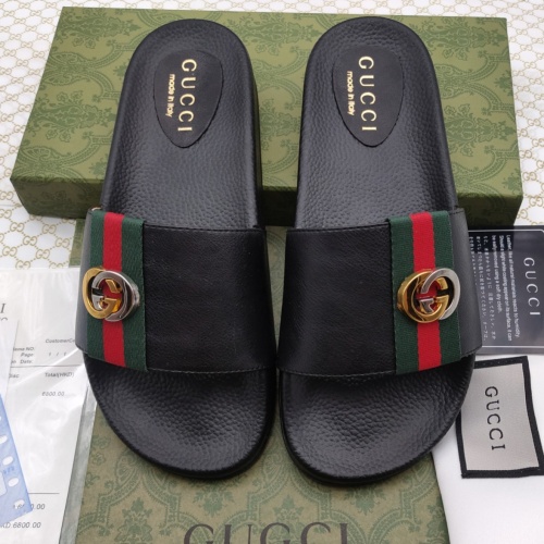 Replica Gucci Slippers For Men #1225511 $52.00 USD for Wholesale