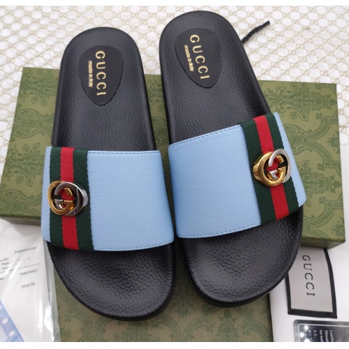 Gucci Slippers For Women #1225512 $52.00 USD, Wholesale Replica Gucci Slippers