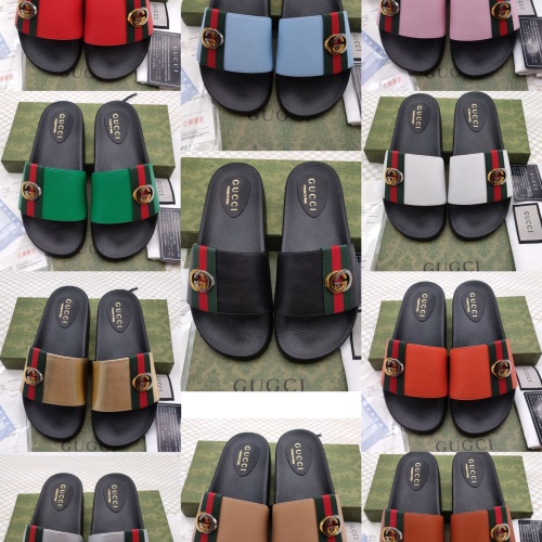 Replica Gucci Slippers For Women #1225512 $52.00 USD for Wholesale