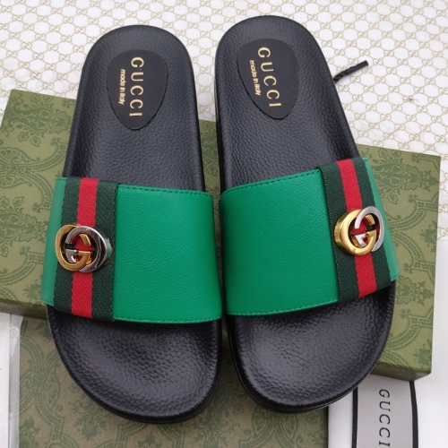 Gucci Slippers For Women #1225514 $52.00 USD, Wholesale Replica Gucci Slippers