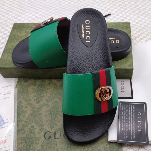 Replica Gucci Slippers For Women #1225514 $52.00 USD for Wholesale