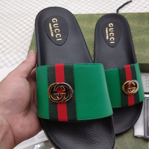 Replica Gucci Slippers For Women #1225514 $52.00 USD for Wholesale