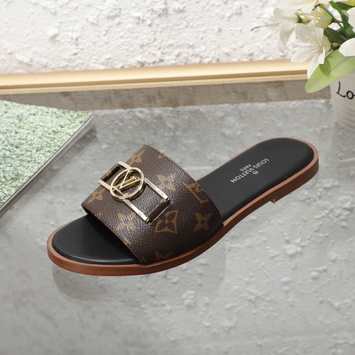 Replica Louis Vuitton Slippers For Women #1225520 $56.00 USD for Wholesale