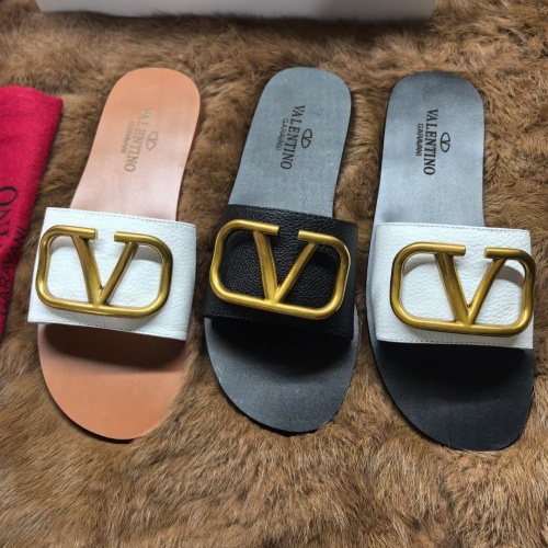 Replica Valentino Slippers For Women #1225528 $56.00 USD for Wholesale