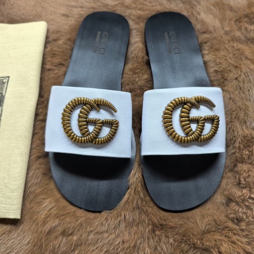 Gucci Slippers For Women #1225536 $56.00 USD, Wholesale Replica Gucci Slippers