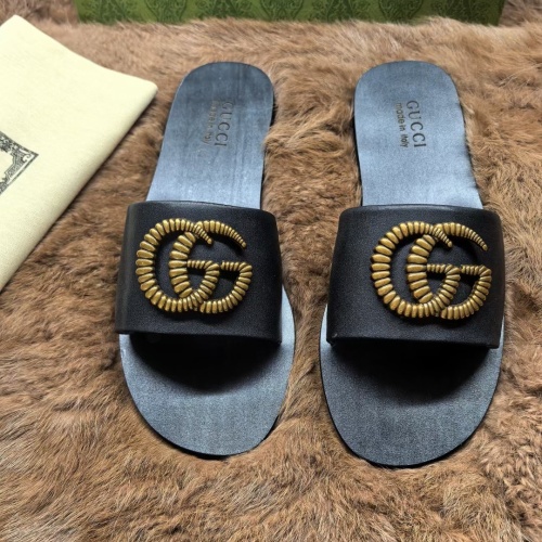 Gucci Slippers For Women #1225537 $56.00 USD, Wholesale Replica Gucci Slippers