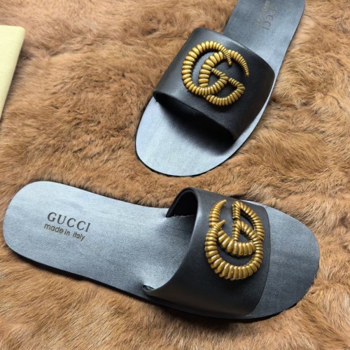 Replica Gucci Slippers For Women #1225537 $56.00 USD for Wholesale