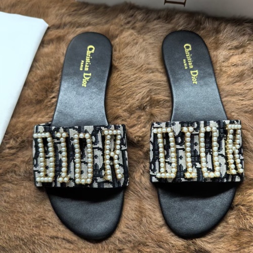 Christian Dior Slippers For Women #1225539 $68.00 USD, Wholesale Replica Christian Dior Slippers