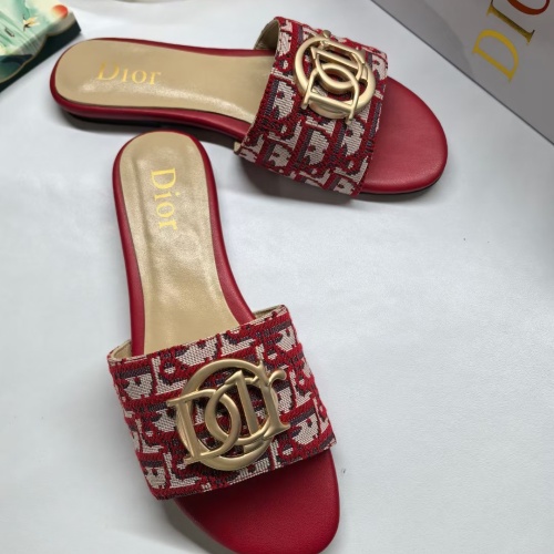 Christian Dior Slippers For Women #1225541 $68.00 USD, Wholesale Replica Christian Dior Slippers