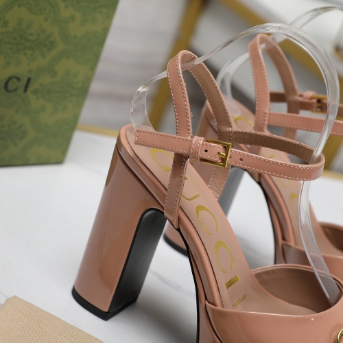 Replica Gucci Sandal For Women #1225551 $125.00 USD for Wholesale