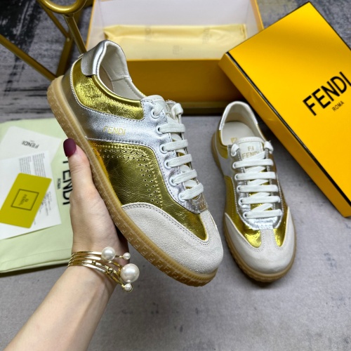 Fendi Casual Shoes For Women #1225560 $92.00 USD, Wholesale Replica Fendi Casual Shoes