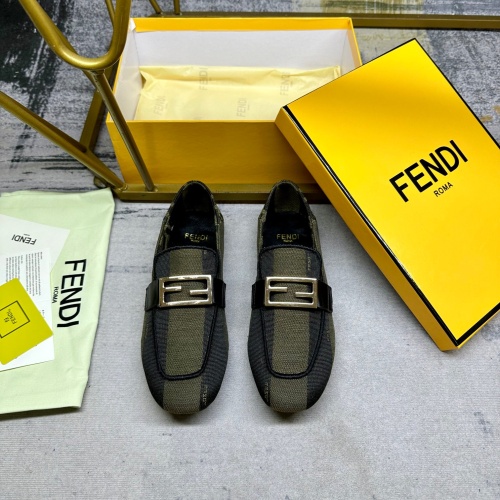 Replica Fendi Casual Shoes For Women #1225567 $82.00 USD for Wholesale