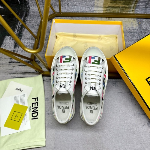 Replica Fendi Casual Shoes For Women #1225568 $92.00 USD for Wholesale