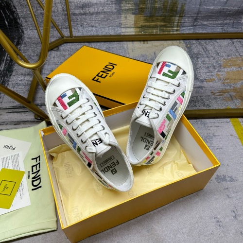 Replica Fendi Casual Shoes For Women #1225568 $92.00 USD for Wholesale