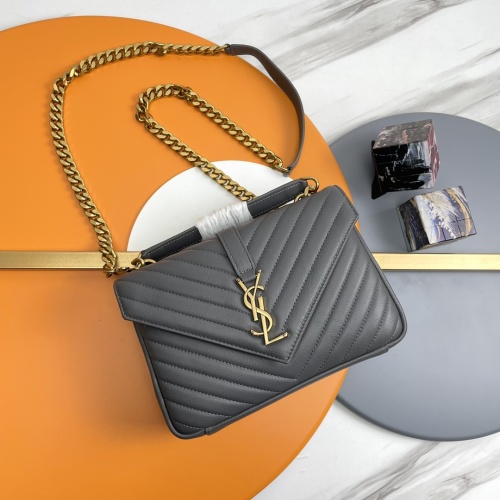 Yves Saint Laurent YSL AAA Quality Shoulder Bags For Women #1225587 $195.00 USD, Wholesale Replica Yves Saint Laurent YSL AAA Quality Shoulder Bags