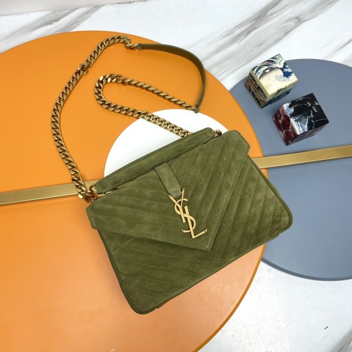 Yves Saint Laurent YSL AAA Quality Shoulder Bags For Women #1225589 $195.00 USD, Wholesale Replica Yves Saint Laurent YSL AAA Quality Shoulder Bags