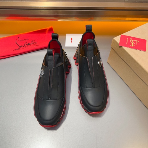 Replica Christian Louboutin Casual Shoes For Men #1225617 $125.00 USD for Wholesale