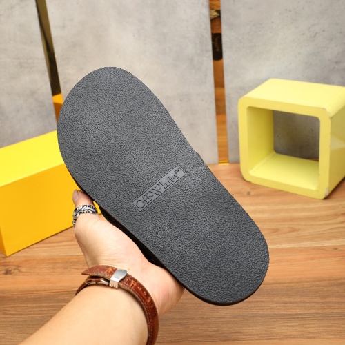 Replica Off-White Slippers For Men #1225623 $56.00 USD for Wholesale