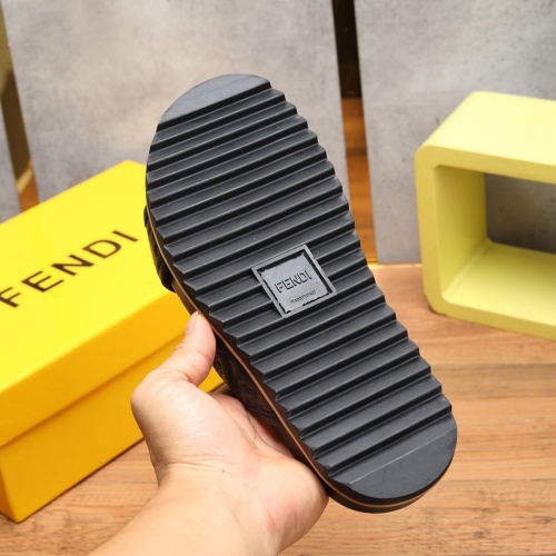 Replica Fendi Slippers For Men #1225627 $56.00 USD for Wholesale