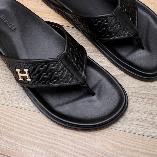 Replica Hermes Slippers For Men #1225628 $56.00 USD for Wholesale