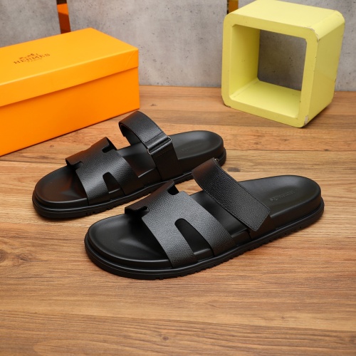 Hermes Slippers For Men #1225632 $56.00 USD, Wholesale Replica Hermes Slippers