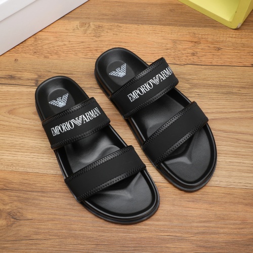 Armani Slippers For Men #1225654 $56.00 USD, Wholesale Replica Armani Slippers