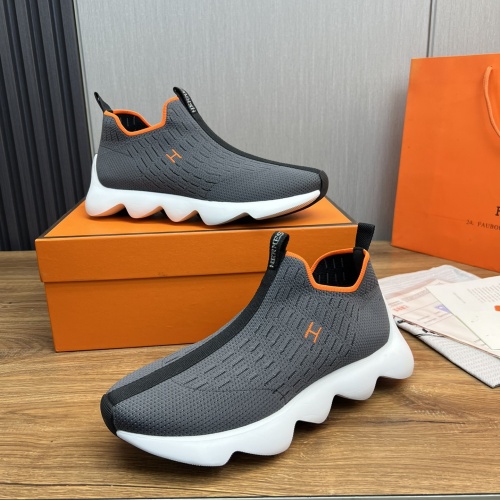 Hermes Casual Shoes For Men #1225678 $96.00 USD, Wholesale Replica Hermes Casual Shoes