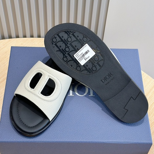 Replica Christian Dior Slippers For Men #1225683 $60.00 USD for Wholesale