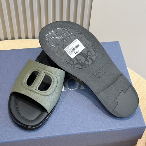 Replica Christian Dior Slippers For Men #1225684 $60.00 USD for Wholesale