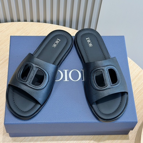 Christian Dior Slippers For Men #1225687 $60.00 USD, Wholesale Replica Christian Dior Slippers