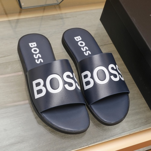 Boss Slippers For Men #1225688 $64.00 USD, Wholesale Replica Boss Slippers